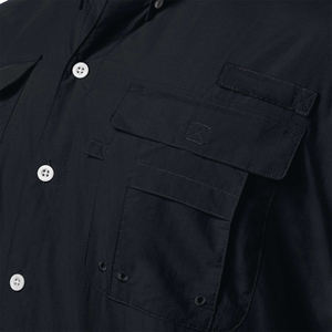 Camisas de Pesca Personalizadas OEM, Impermeables, con Protección UV, Botones, Manga Corta, Florales, de Secado Rápido, Transpirables, con Ventilación Oculta, UPF 50, Unisex - Product Image 3