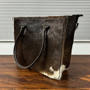 Sac à main en cuir de vachette véritable pour femmes, de haute qualité, vente en gros, nouveau style, prix raisonnable, sacs à la mode, deux sangles, imperméable - Product Image 1