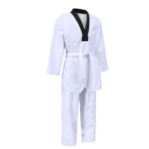 Uniforme de karaté en coton de haute qualité pour hommes, meilleur design, logo personnalisé, vente en gros, service OEM disponible pour les vêtements d'arts martiaux - Product Image 6