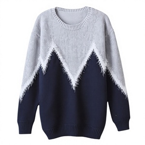 Pull en laine/acrylique respirant à séchage rapide pour homme, à manches longues, coupe classique, vêtements d'hiver 2027 - Product Image 3