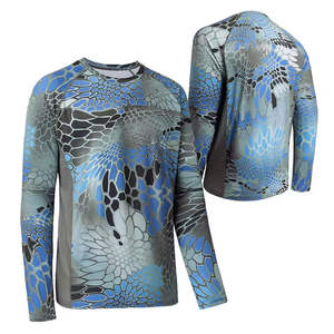 Custom Moisture <b>Wicking</b> Fishing T Shirts Wholesale OEM Manufacturer Supplier Polyester Tee Private Label Bulk Production - Product Image 1
