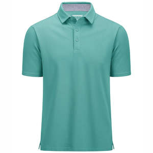 Camiseta Formal Sólida para Hombre, Hecha en Pakistán, 100% Algodón, Tejido Grueso, Secado Rápido 2026 - Product Image 4