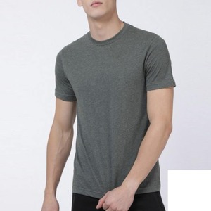 T-shirts unisexes 100% coton 180 g/m² avec logo personnalisé, t-shirt vierge teint de haute qualité pour hommes, motif uni, tissu tissé - Product Image 2