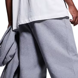 <b>Men's</b> Fleece <b>Trousers</b> Wide Leg Relaxed Fit Elastic Drawstring Waist Side Pockets Cuffed Hem Casual <b>Lounge</b> Training Bottoms Daily - Product Image 5