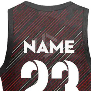 Camiseta de Baloncesto Unisex Más Vendida, 100% Poliéster, Ligera, Transpirable, de Secado Rápido, Sin Mangas, con Logotipo Personalizado, Ropa de Equipo - Product Image 4