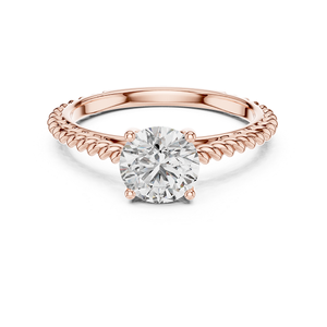 Bague tendance en diamant de laboratoire, or, bijoux fins de luxe, design scintillant pour fiançailles, 1 carat, taille brillant, IGI - Product Image 6