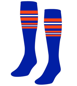 Chaussettes de football haute performance, longues jusqu'aux genoux, pour hommes, avec compression, en tricot décontracté, résistantes aux déchirures - Product Image 2