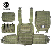 Gilet tactique Molle en polyester à double libération rapide, porte-plaques, OEM direct usine, pour la chasse et l'entraînement en extérieur
