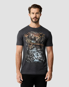 Camisetas Personalizadas para Hombre, Camisetas de Algodón con Estampado Serigrafiado, Camisetas Casuales con Estampado Urbano para Hombre, Servicio OEM ODM - Product Image 1