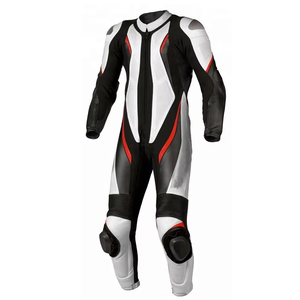 Combinaison de moto unisexe en cuir durable pour l'été et l'hiver, respirante, à séchage rapide, coupe-vent, imperméable, anti-UV, résistante aux chocs - Product Image 2