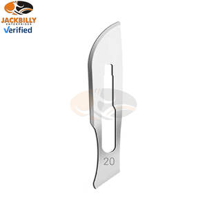Scalpel Blades for <b>Knife</b> Scalpel High Carbon Steel Dermablade Blades Wrapped Sterile Surgical Blades Handle <b>Sharp</b> Disposable - Product Image 6