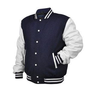 Veste de baseball personnalisée de haute qualité 2026 pour hommes, en laine, coupe-vent et respirante, fabriquée au Pakistan - Product Image 3