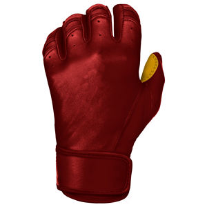 Gants de frappeur de baseball à manchette courte, en cuir flexible, pour une manipulation fluide de la batte LBBSC-0047 - Product Image 3