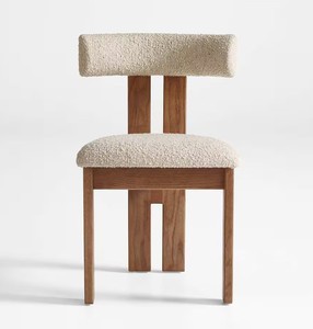 Chaise de salle à manger en bois de qualité supérieure, structure en bois massif, siège rembourré confortable, fournisseur en gros de meubles pour restaurants, hôtels et maisons - Product Image 2