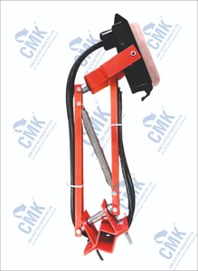 CMK Electro Power 250A ตัวเก็บกระแสไฟฟ้า อุปกรณ์ส่งกำลังไฟฟ้าอุตสาหกรรม ดีไซน์เหล็กหล่อสีแดง - Product Image 5