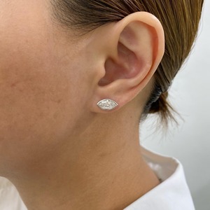 Roy Diamond RE 058 2.0ct IGI Certified E_VVS2 Marquise Cut Lab Created Diamond <b>Stud</b> Dangle Earrings 18K White Gold Luxury Modern - Product Image 2