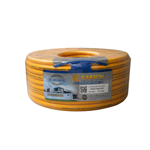 Tuyau d'air industriel renforcé en PVC haute pression, longueur 100 m, diamètre 25 mm, couleur jaune, pour outils pneumatiques - Product Image 6