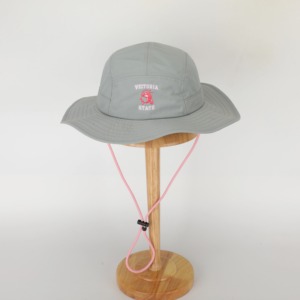 Chapeau de soleil de plage d'été personnalisé avec logo, haute qualité, large bord, style bob avec cordon, vente en gros - Product Image 1