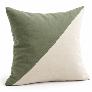 Oreiller de cou rectangulaire blanc, style moderne minimaliste, respirant, écologique, avec rembourrage en fibres, 100% coton, 100% polyester - Product Image 1