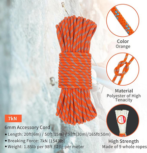 Corde polyvalente pour applications industrielles, marines et extérieures, haute résistance, durable, résistante à l'usure, pour le remorquage et la traction - Product Image 2