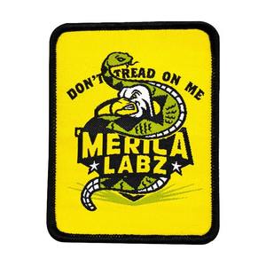 Parches de Logotipo Personalizados Ecológicos Más Vendidos, Etiquetas Tejidas con Borde Merrow, Parches Bordados, Sublimación, Gancho de PU 2026 - Product Image 4