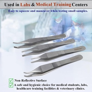 Adson Forceps set of 7 premium stainless steel quality by Fentex surgical - Product Image 3
