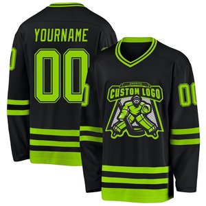 New Design Ice Hockey Uniform Set Blank Full Sublimation Breathable Mesh Fabric Team Hockey Jersey for Club Team - Product Image 2