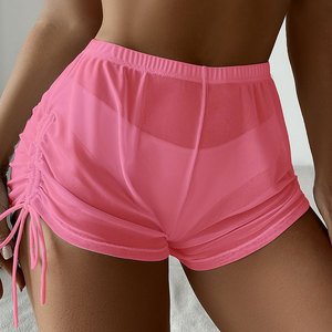 Women <b>Swim</b> Shorts Comfortable Quick Dry Drawstring Beachwear Custom OEM ODM Private Label Factory Bulk Wholesale - Product Image 5