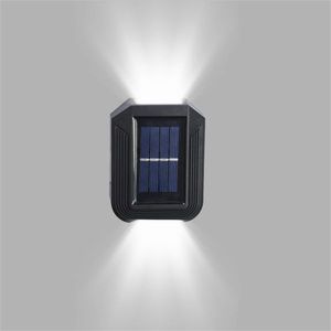 Lampada da Parete Solare Impermeabile per Esterni, Illuminazione Su e Giù per Giardino, Patio, Terrazza, Recinzione - Product Image 1