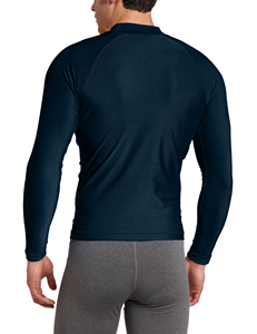 Rashguard à manches longues personnalisé, respirant, à compression, imprimé par sublimation, en Spandex/Polyester, design OEM, à prix bas, pour la vente en ligne - Product Image 4