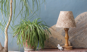 Handmade Organic Paper Table <b>Lamps</b> High Quality 100% Recycled Lokta Fiber New Design For Living Room Hotel Or Bedroom - Product Image 4