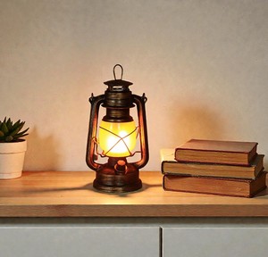 Portable Dimmable LED Nightlight Table Lamp Kerosene Style Cross-Border for Bedside <strong>Camping</strong> Garden Use-for <strong>Camping</strong> Lamps - Product Image 1