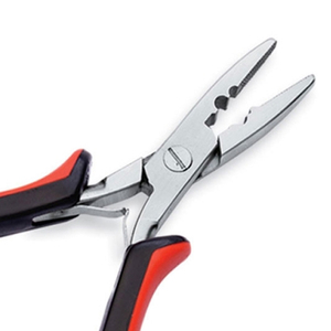 Durable Hair <b>Extension</b> Plier for Micro Link <b>Beads</b> Installation & Removal Anti Slip Handle Hair Styling Tool for Salon & Home Use - Product Image 3