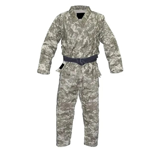 Uniforme de Artes Marciales Mixtas Transpirable, de Secado Rápido y Duradero, 220g, Mezcla de Poliéster/Algodón, con Logotipo Personalizado en la Parte Delantera/Trasera, Unisex - Product Image 4
