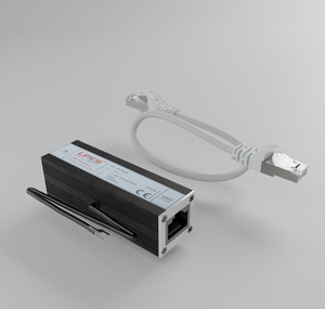 Protector de Sobretensión para Cable de Datos Ethernet RJ45 Cat5 PoE, Unidad de Protección de Cable de Red contra Rayos, Dispositivo LAN en Línea de 24V y 100Mbps - Product Image 1
