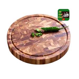 ¡VENTA CALIENTE! Tabla de cortar rectangular de madera maciza de teca para cocina, uso doméstico, fácil de limpiar, venta al por mayor transfronteriza. - Product Image 5