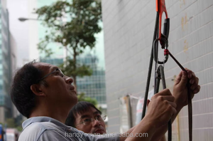 Cuerda de Seguridad Retráctil Vertical HM Wolf65 30M, Fuerza Dinámica 6kN, Resistencia a la Rotura 12kN, Alta Resistencia, Certificación CE, Nailon 25mm - Product Image 3