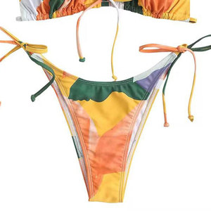 Conjuntos de Bikini para Mujer al Por Mayor, Diseño de Color Personalizado, Trajes de Baño de Playa de Primera Calidad para Adultos - Product Image 3