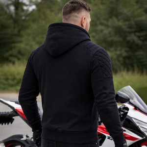 Sudadera con Capucha para Motocicleta, Forrada con Aramida, Impresión Personalizada, Nivel de Protección CE 2, Chaqueta Protectora para Motociclistas, Venta al Por Mayor OEM - Product Image 2