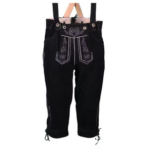 Lederhosen bavaroises sur mesure pour hommes, tenue traditionnelle allemande pour l'Oktoberfest, shorts en cuir de qualité supérieure - Product Image 5