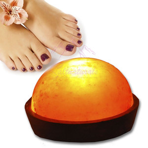 Lámpara de Sal del Himalaya de Alta Calidad con Forma de Domo, Hecha a Mano, Regalo Único - Product Image 2
