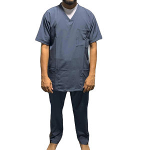 Ensembles d'uniformes médicaux confortables en molleton de coton pour femmes, avec détection d'aiguilles et fusion sans couture, pour hôpitaux et salons de beauté - Product Image 1