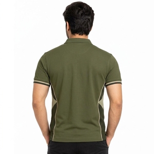 Classic men polo shirt featuring breathable construction comfortable <b>fitting</b> and timeless styling for versatile fashion - Product Image 2