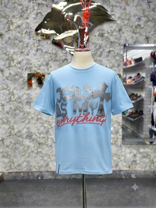 เสื้อยืดกราฟิกคริสเตียนแบบกำหนดเอง GRAY FOUR SPORTS ผ้าฝ้าย 100% ทรงปกติ 300 กรัม แขนสั้น สตรีทแวร์แนวศาสนา พระเยซูคือพระเจ้าของฉัน - Product Image 6