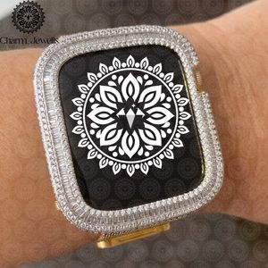 Charm Jewells Luxury Men's Stainless Steel <b>Watch</b> <b>Case</b> 40mm Dial Sapphire Glass Diamond Bezel Mechanical Movement 10 Bar Water - Product Image 1