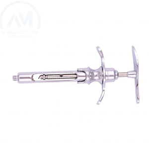 Jeringa Dental Manual Autoaspirante de 1.8ml y 2.2ml, Instrumento Quirúrgico de Clase I con Certificación CE para Uso Clínico - Product Image 1