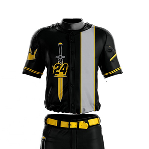 Tenue de baseball personnalisée pour équipe de jeunes 2025 – Maillot et pantalon respirants en tissu sublimé – Nouveau style - Product Image 4