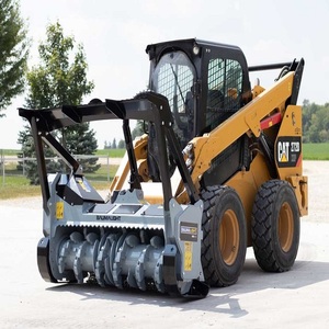 Accesorio Forestal Hidráulico Confiable con Motor Diésel para Minicargadora, Desbrozadora para Eliminación de Árboles y Trabajo en el Suelo - Product Image 6
