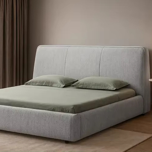 Cadre de lit King Size avec pied de lit, meilleur mobilier de chambre en bois, sculpté à la main, qualité supérieure, luxe, fabrication artisanale en bois massif - Product Image 1