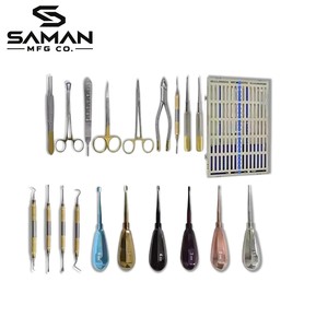 Juego de Instrumentos Dentales Veterinarios de Acero Inoxidable, Kit de Instrumentos Quirúrgicos Manuales Reutilizables para Tejidos Blandos, para Odontología Animal - Product Image 4
